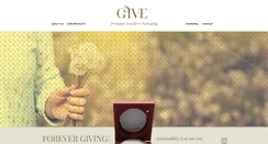 Desktop Screenshot of givepackaging.com